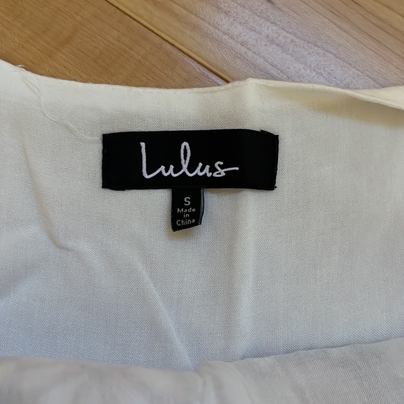 Lulus Daisy Petal Pickin’ Ivory Embroidered Dress - Picture 9 of 9